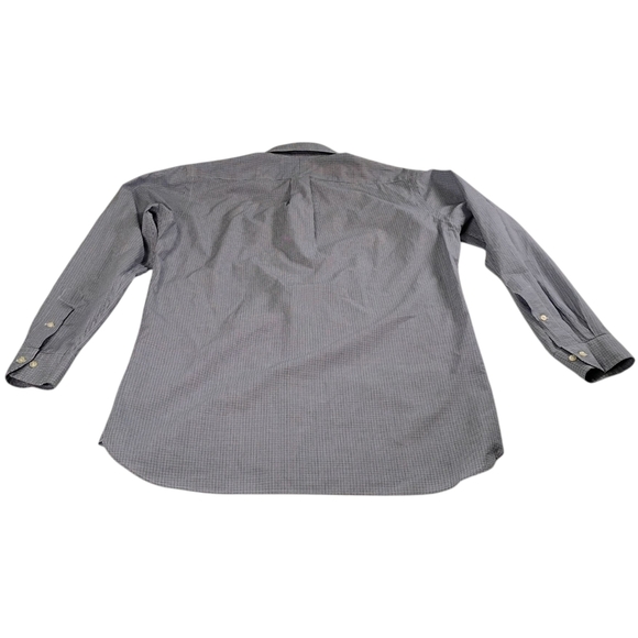 Ralph Lauren Men's Blue, White, and Black Checkered Shirt, Neck 15 32-33 - Picture 4 of 9